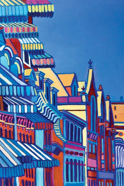 Downtown Jaunt by Debra Bretton Robinson wall art
