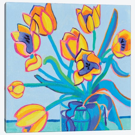 Tulip Truism Canvas Print #DRB13} by Debra Bretton Robinson Canvas Artwork