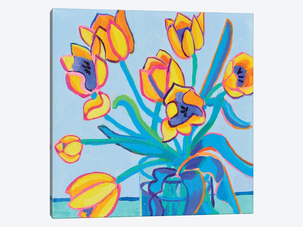 Tulip Truism by Debra Bretton Robinson 1-piece Canvas Art