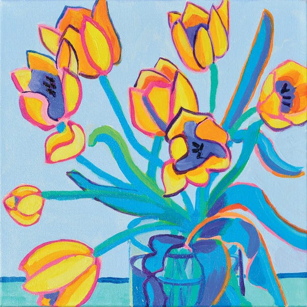 Artists Like Matisse: Tulip Truism by Debra Bretton Robinson