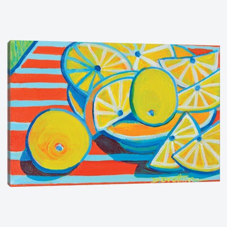 Lemon Zest Canvas Print #DRB15} by Debra Bretton Robinson Canvas Print