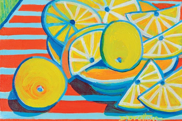 Debra Bretton Robinson: Lemon Zest by Debra Bretton Robinson