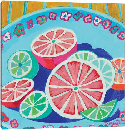 Orange You Feeling Sublime Canvas Art Print - Debra Bretton Robinson