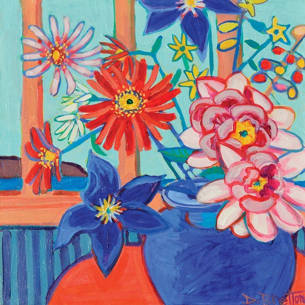 Artists Like Matisse: Monhegan Island Bouquet by Debra Bretton Robinson