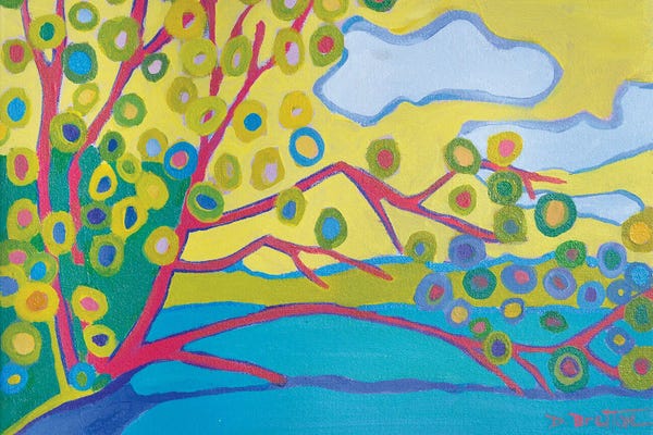 Debra Bretton Robinson: Fishing Hole by Debra Bretton Robinson