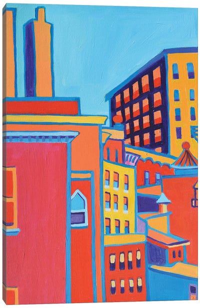 Midtown Manhattan Canvas Art Print - Debra Bretton Robinson