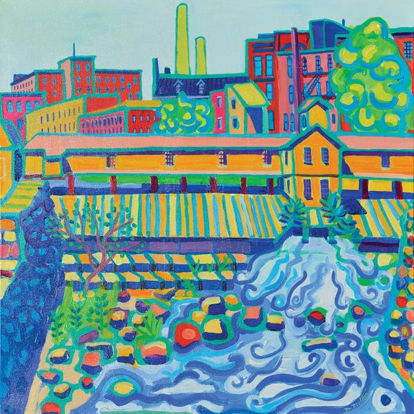 All Things Matisse: Lower Locks Lowell by Debra Bretton Robinson