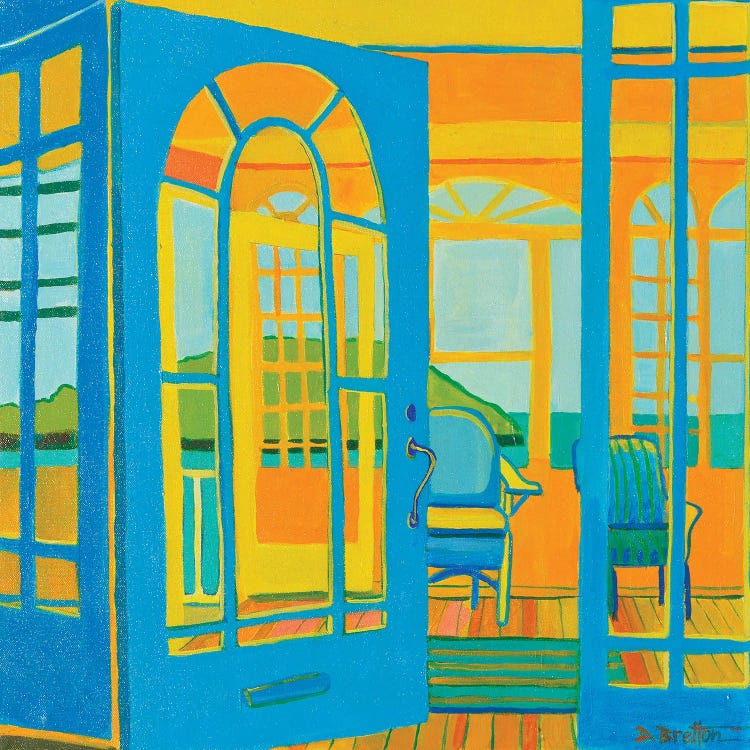 Salt Island Sunporch by Debra Bretton Robinson wall art