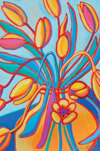 Complementary Colors: Spring Tulips by Debra Bretton Robinson