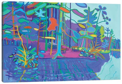 Massapoag Point Canvas Art Print - Debra Bretton Robinson