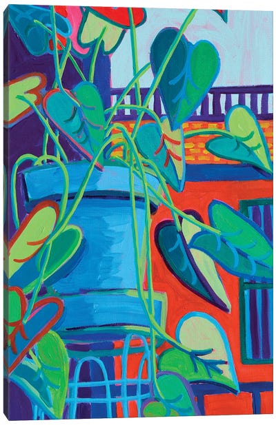 Shawsheen Ivy Canvas Art Print - Plant Mom