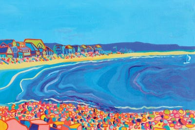 Beachfront by Debra Bretton Robinson art print