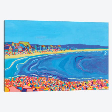 Beachfront Canvas Print #DRB72} by Debra Bretton Robinson Canvas Artwork