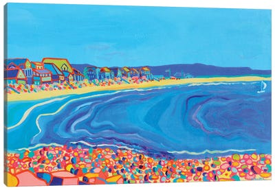 Beachfront Canvas Art Print - Debra Bretton Robinson