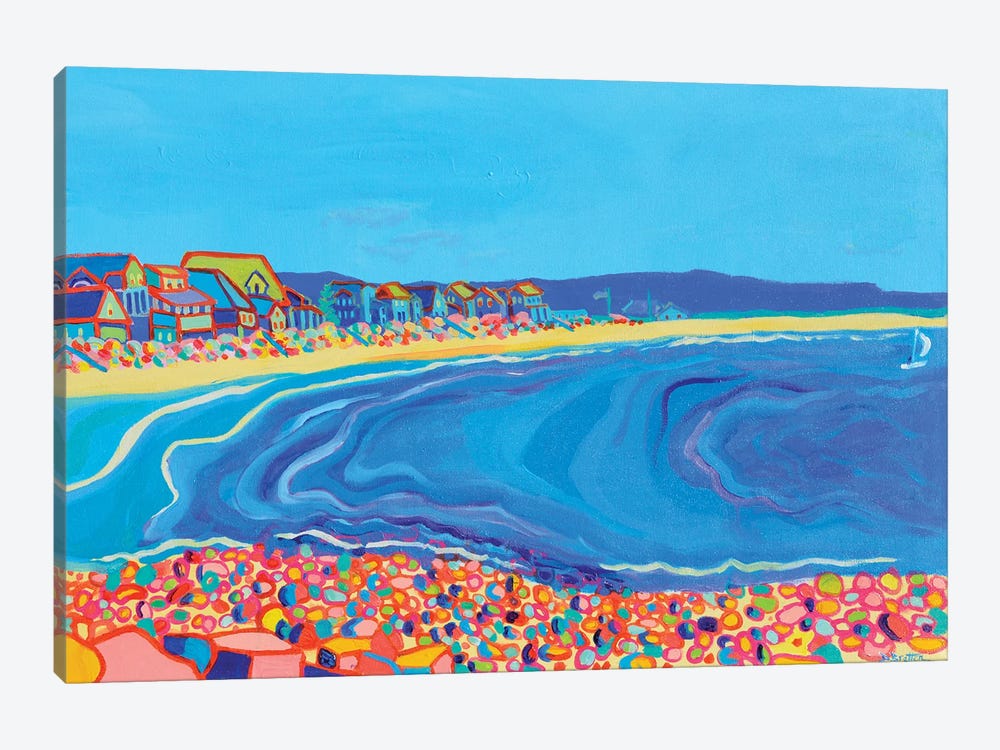 Beachfront by Debra Bretton Robinson 1-piece Art Print