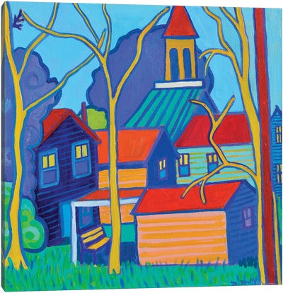 Hometown Canvas Art Print - Debra Bretton Robinson