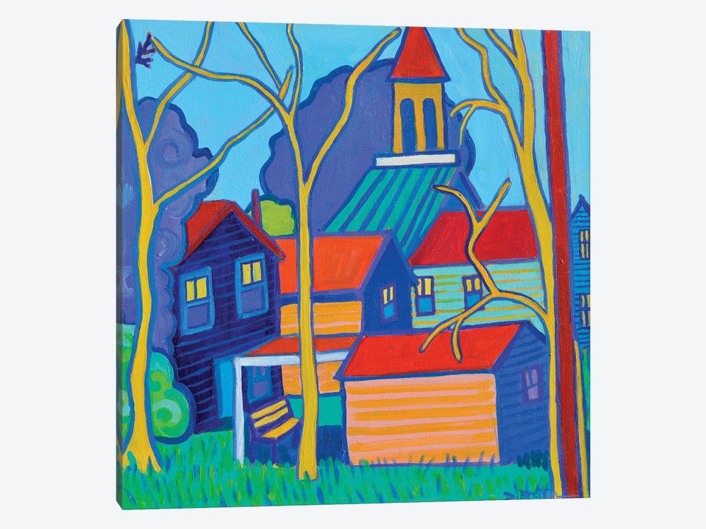 Hometown by Debra Bretton Robinson 1-piece Canvas Art Print