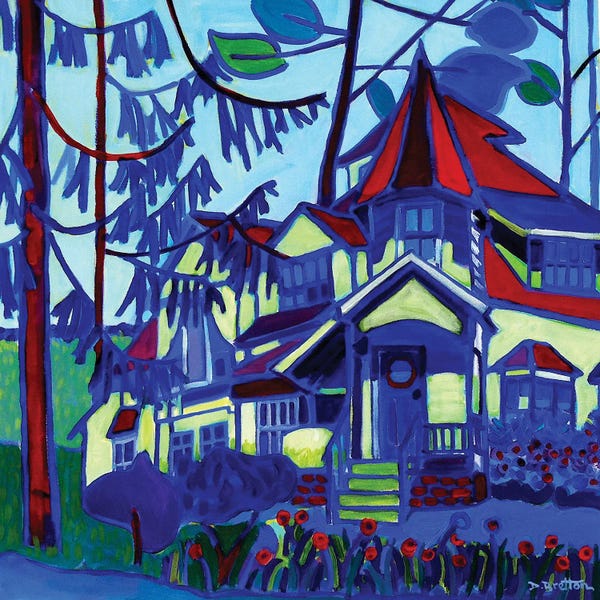Debra Bretton Robinson: DeCordova Carriage House by Debra Bretton Robinson