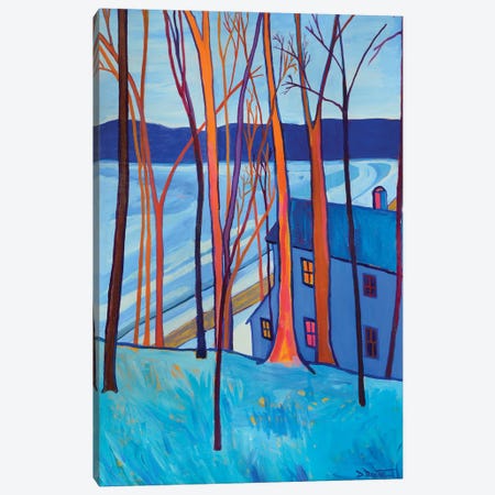 Frozen On Freeman Lake Canvas Print #DRB7} by Debra Bretton Robinson Canvas Art Print