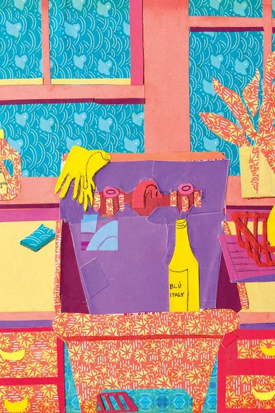 Artists Like Matisse: Parish Kitchen by Debra Bretton Robinson