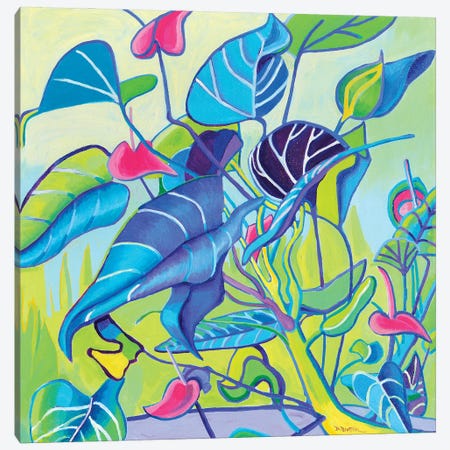 Jen's Jungle Canvas Print #DRB83} by Debra Bretton Robinson Art Print