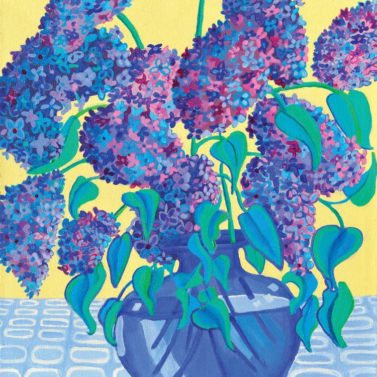Lilac Blues by Debra Bretton Robinson wall art