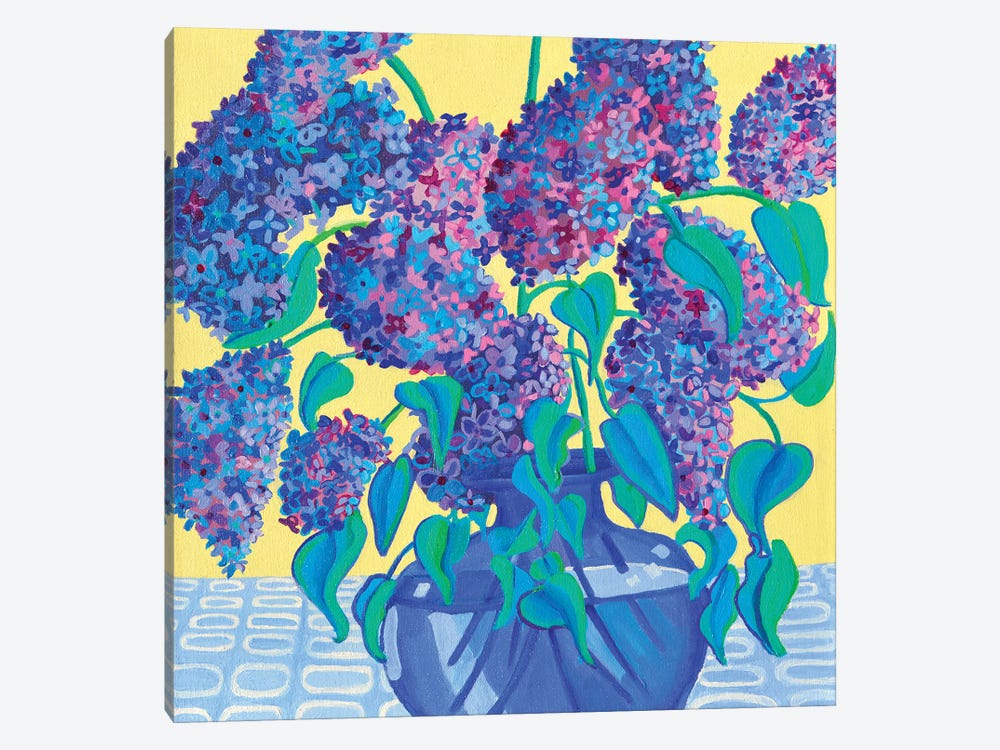 Lilac Blues by Debra Bretton Robinson 1-piece Canvas Artwork