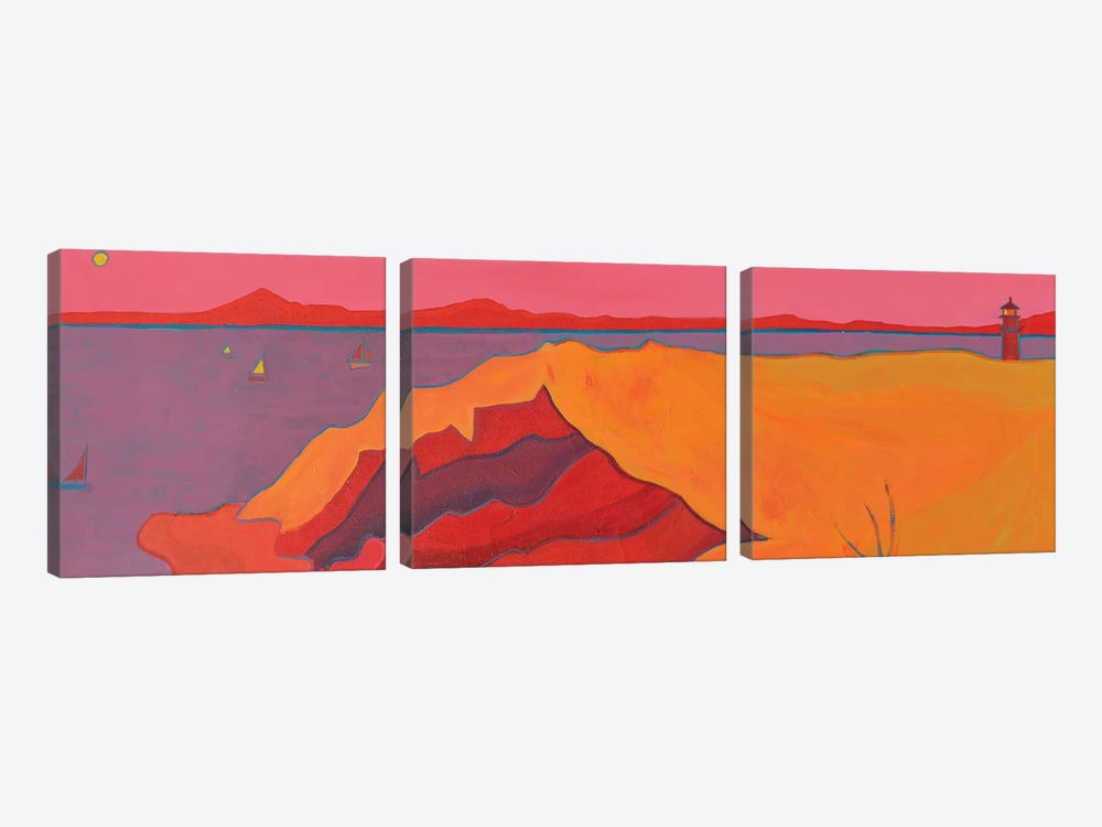 Cliffs Of Aquinnah by Debra Bretton Robinson 3-piece Canvas Art