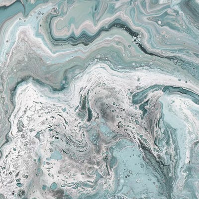 Deep Teal Sea by Julie Derice canvas print