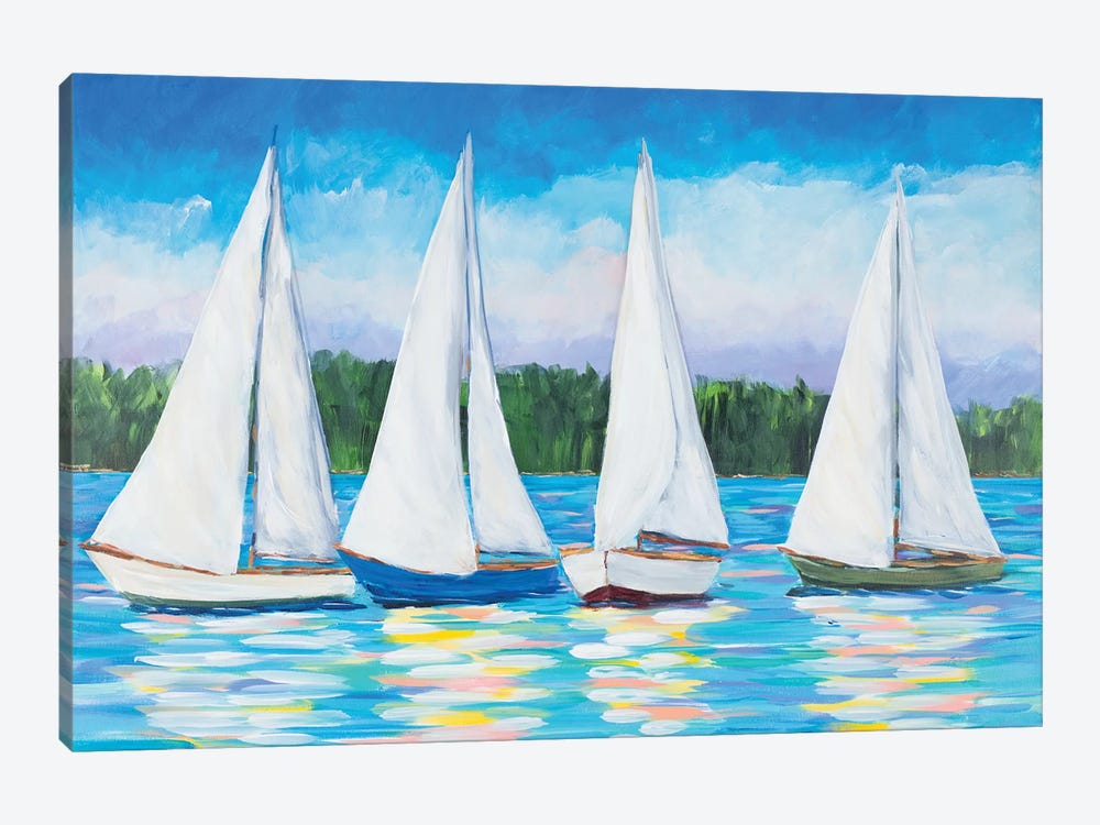 Great Sails I by Julie Derice 1-piece Canvas Art