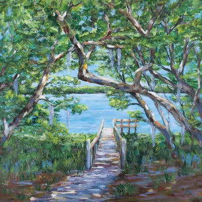 Lake VIew by Julie Derice canvas print