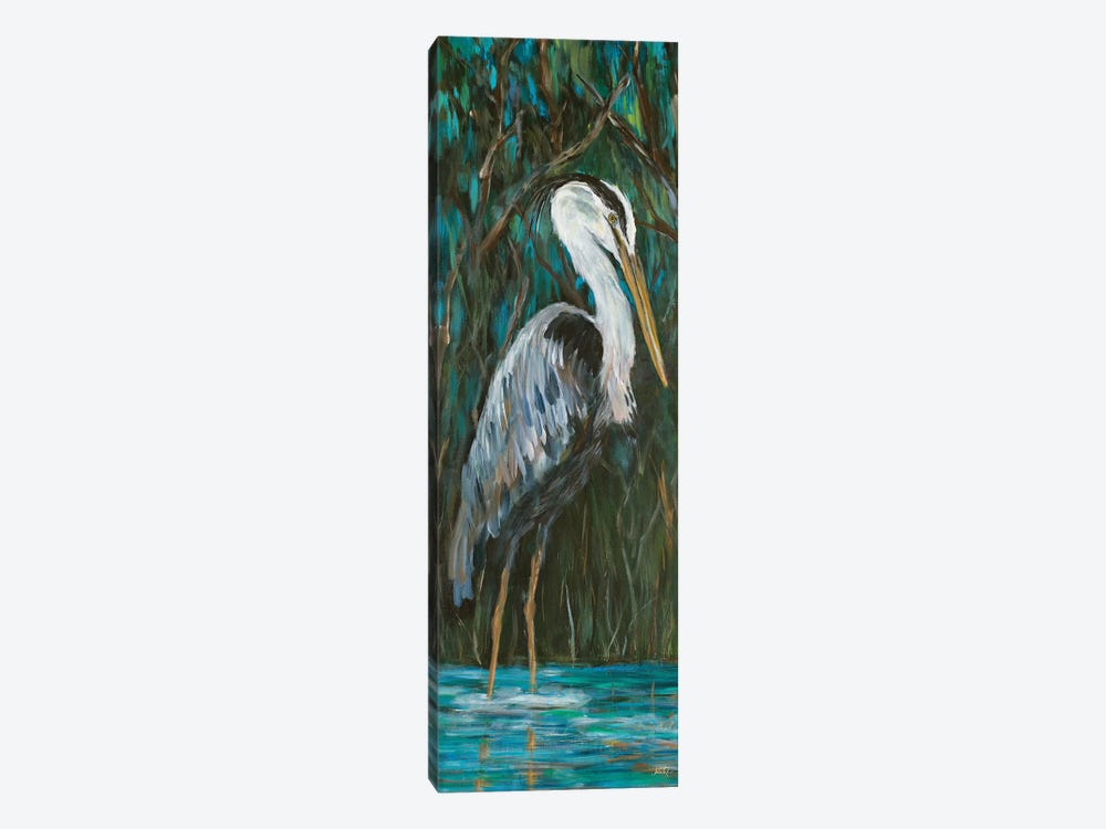 Majestic Heron by Julie Derice 1-piece Canvas Art Print