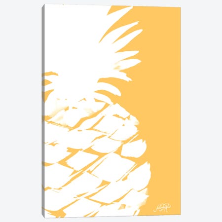 Modern Pineapple III Canvas Print #DRC123} by Julie Derice Canvas Artwork