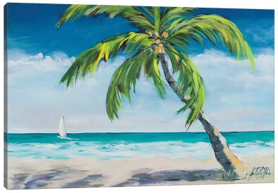 Ocean Breeze I Canvas Art Print - Pine Tree Art