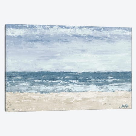 Oceans In The Mind Canvas Print #DRC135} by Julie Derice Canvas Wall Art