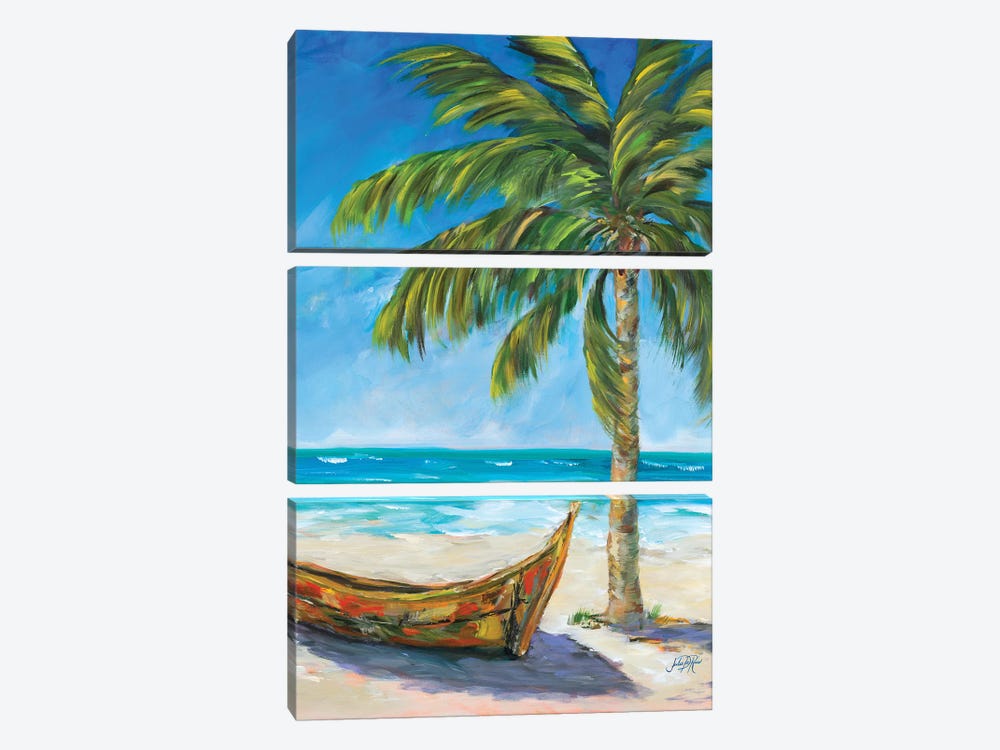Paradise Trip by Julie Derice 3-piece Canvas Print