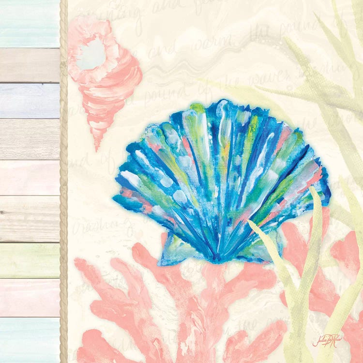 Pastel Coastal II by Julie Derice wall art