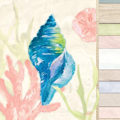 Pastel Coastal IV by Julie Derice canvas print