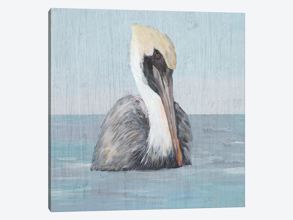 Pelican Wash II by Julie Derice 1-piece Art Print