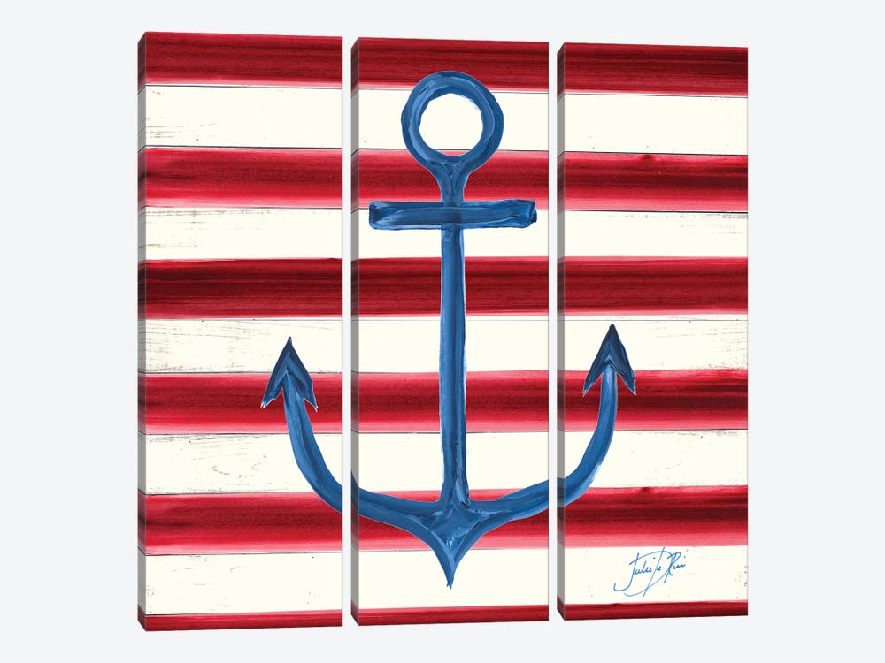 Sailor's Life I by Julie Derice 3-piece Canvas Art Print