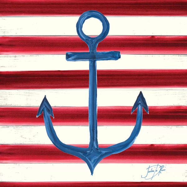 Kids Nautical Art: Sailor's Life I by Julie Derice