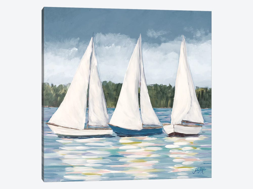 Soft Sail I by Julie Derice 1-piece Canvas Wall Art