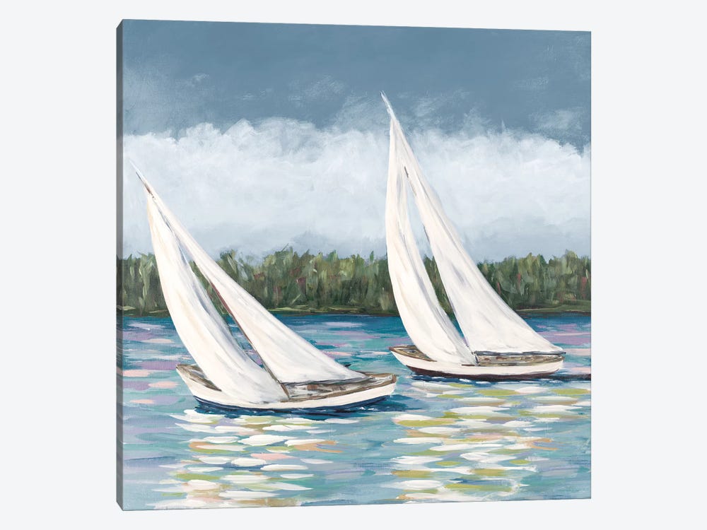 Soft Sails II by Julie Derice 1-piece Canvas Print