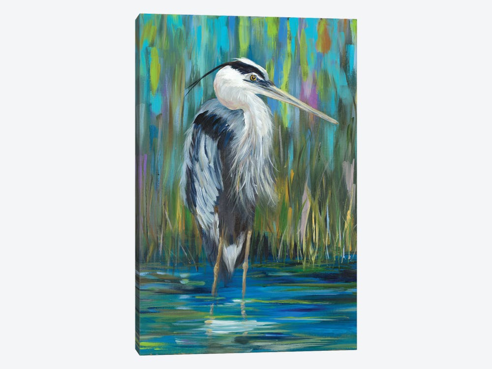 Standing Heron I by Julie Derice 1-piece Art Print