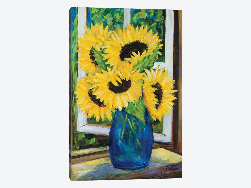 Sunflowers by Julie Derice 1-piece Canvas Art