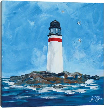 The Lighthouses I Canvas Art Print - Lighthouse Art