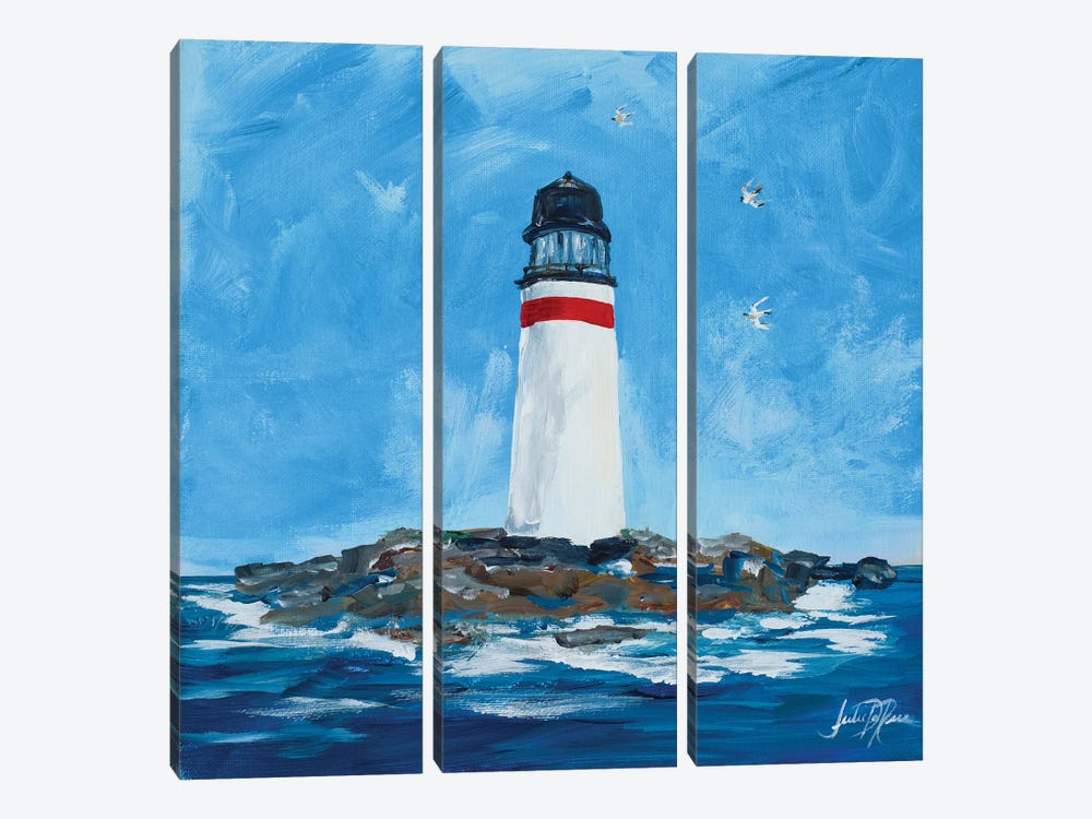 The Lighthouses I by Julie Derice 3-piece Art Print