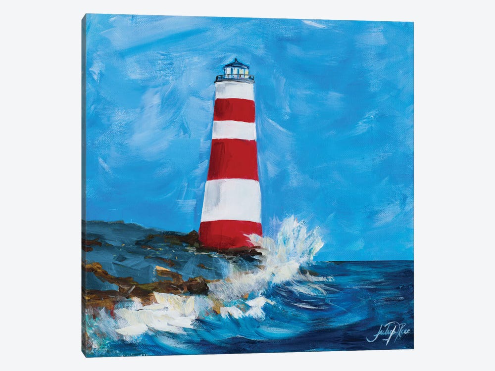 The Lighthouses II by Julie Derice 1-piece Canvas Art