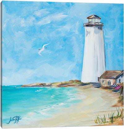The Lighthouses III Canvas Art Print - Julie Derice