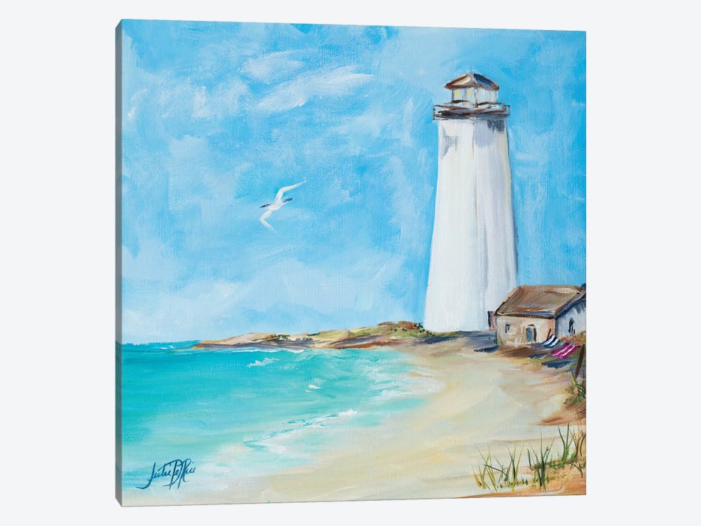 The Lighthouses III by Julie Derice 1-piece Canvas Print